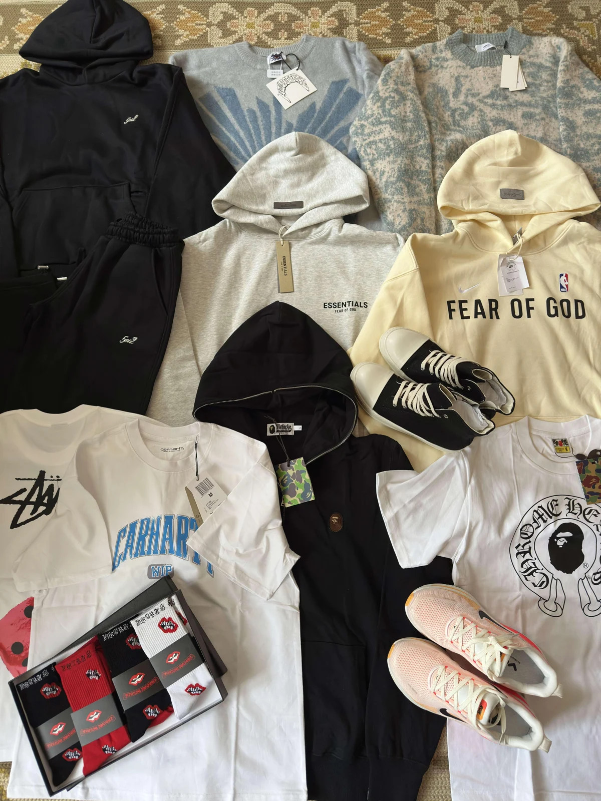 The complete winter haul