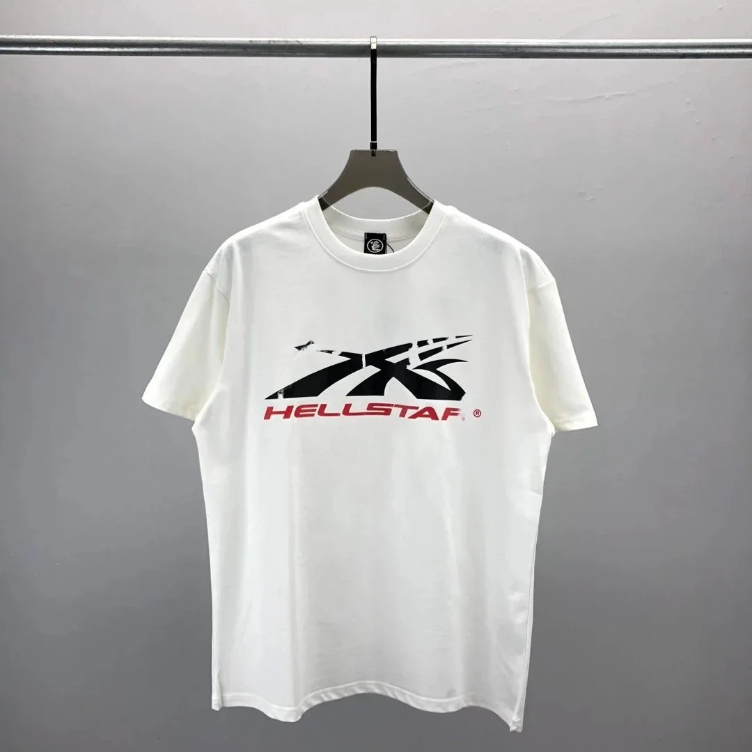 Hellstar White 'X' Logo T-Shirt